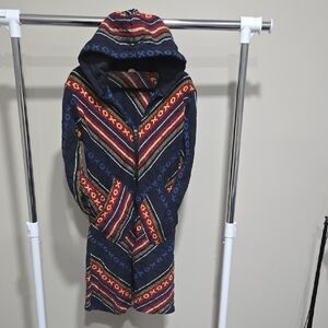 Sz M GOA Womens Handmade Israeli Hipster Middle Eastern Colorful Knitted Dress